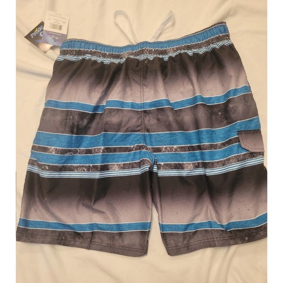 Kanu surf blue and black Swim Trunks 2x - Picture 2 of 4